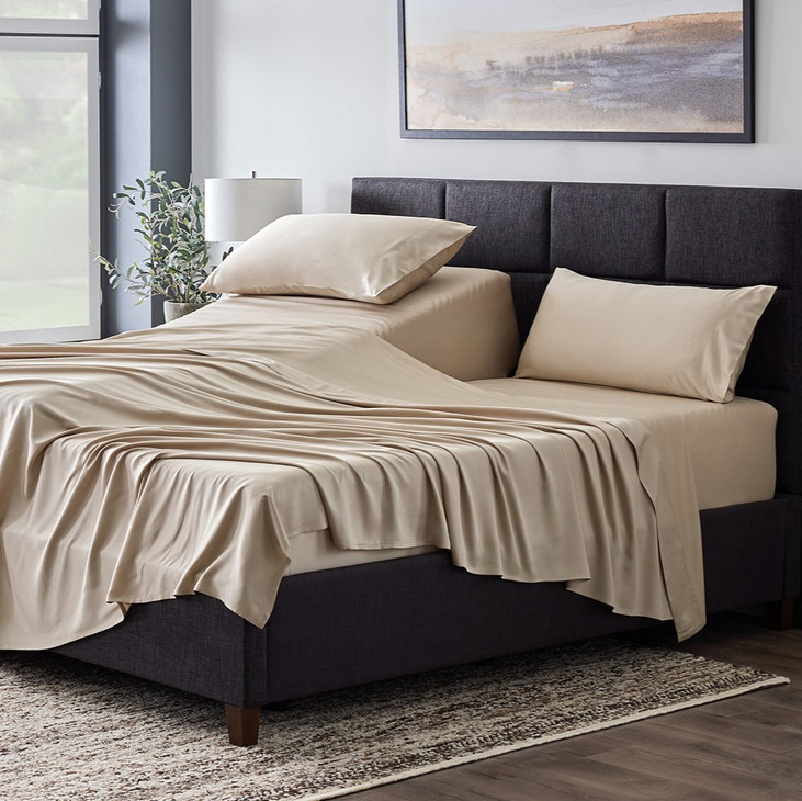 Malouf Sheets Smooth Bamboo Rayon Sheet Set